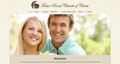 Desktop Screenshot of fosterroadchurch.com